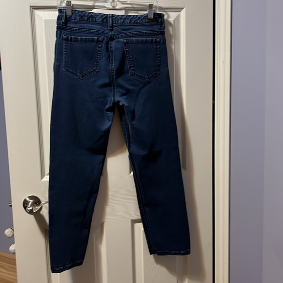 Women's Jones New York Slimming Jeans Gramercy Curvy Dark Blue Size 8 - Picture 2 of 9